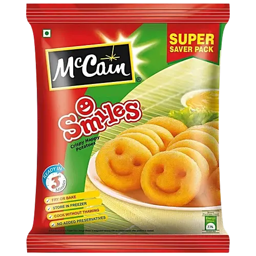 Smiles Crispy Happy Potatoes